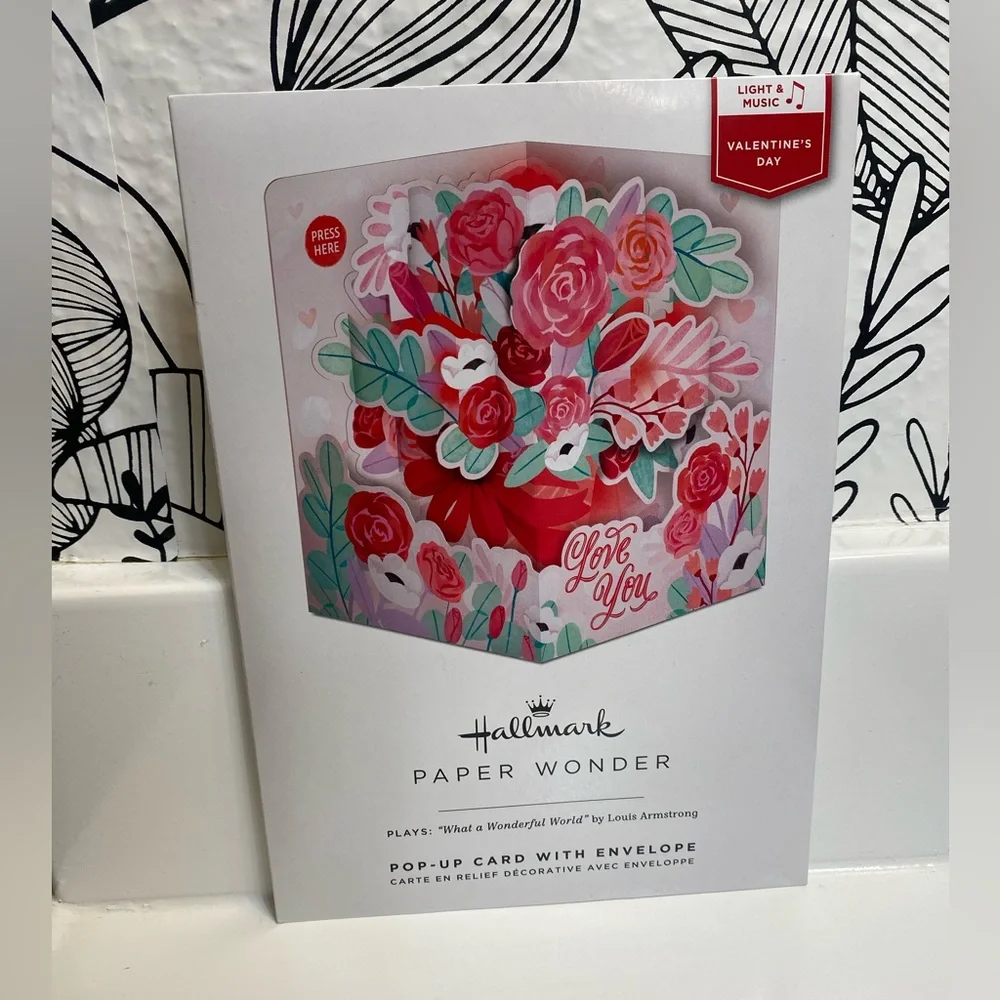 Hallmark Musical Pop Up card